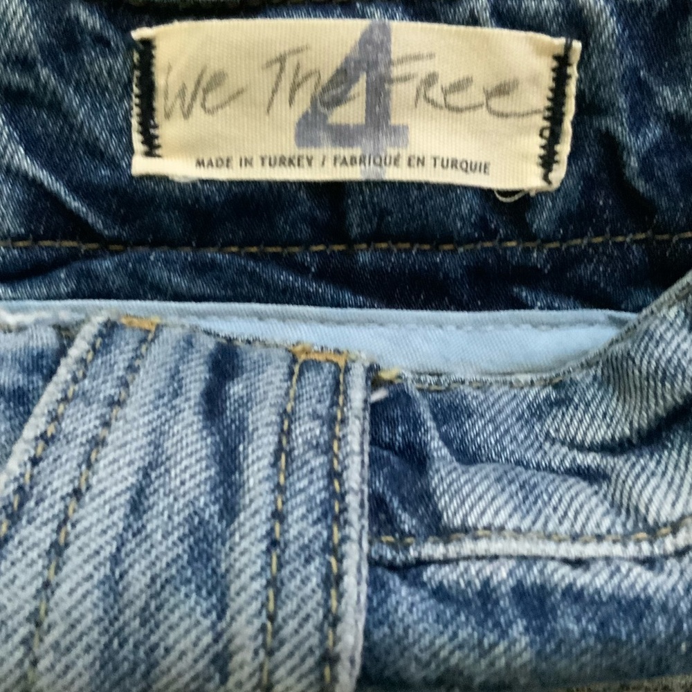 Free People Denim Pencil Skirt - Picture 7 of 8